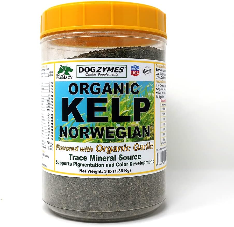 Dogzymes Organic Norwegian Kelp(ガーリック3ポンド)