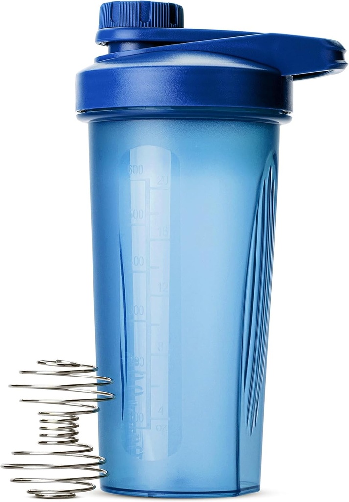 ツイストキャップ、28 oz、ワイヤー ウィスク ボールが付いている青い蛋白質のシェーカーのびんが付いている蛋白質の混合のためのペンのシェーカーのびん