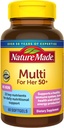 自然は鉄無しで彼女の50+のためのMultivitaminを、毎日栄養サポートのための女性Multivitamin作りました、女性のための60のSoftgels、60日の供給