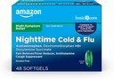 基本的な心配の夜間風邪およびFluの救助のSoftgelsの6時間の風邪の薬は、主要なフル シンプトムを取り除きます従って残り、48の計算(パッケージ1)