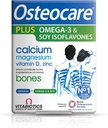 Vitabiotics Osteocare Plus 2-in-1 式 - ビタミンD3、マグネシウム、亜鉛、オメガ3とカルシウム800mgのカルシウム - 男性と女性のための骨の健康と免疫のマルチビタミンサプリメント - 90錠