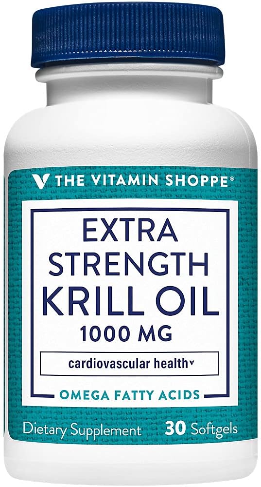 ビタミンショップペ特異強度Krillオイル - MSC認定サステナブル - 1,000 MG (30 Softgels)