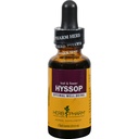 Herb Pharm は有機の Hysop の液体のエキス- 1 つの Ounce を証明しました