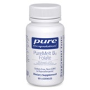 純粋なカプセル化PureMelt B12 Folate - L-5-MTHF - Metabolismサポート&赤血球機能* - 非GMO&ビーガン - 90 Lozenges
