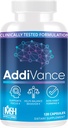 AddiVance 120の帽子-高められた焦点、記憶およびバランスをとられた行動のための自然な頭脳サポート補足-臨床的に証明される頭脳の補足を形作る非習慣-医学の専門家によって形成される