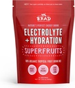 B.rad Superfruits Hydration & Electrolyte Beverage | Nature's Perfect Energy Drink | Freeze-Dried High-Antioxidant Tropical Fruit Powder | 10.8 Ounces, 30 Servings