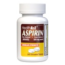 HealthA2Z® アスピリン325mg | 未塗装錠 | オリジナル強度 | 痛みリバイバー | フィーバーリデューサー | バイエル® 有効成分と比較して... (300 カウント)