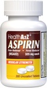 HealthA2Z® Aspirin 325mg | Uncoated Tablets |Original Strength | Pain Reliver | Fever Reducer | Compare to Bayer® Active Ingredients… (300 Counts)