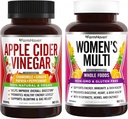 FarmHaven Apple Cider Vinegar カプセルとジンジャー & 女性のためのマルチビタミン