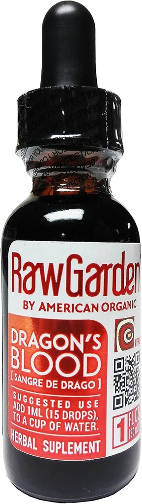 Raw Garden Dragon's Blood Original,100% Peruvian 1 Oz Concentrate, Sangre De Drago, Sangre De Grado. This is a Natural Product, Evaporation or Dry Appearance May Occur Naturally Over time.