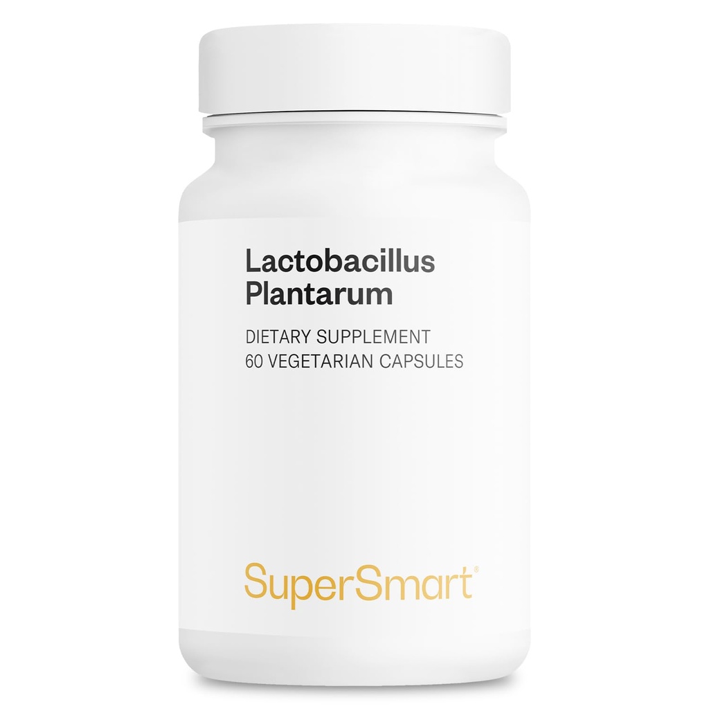 Supersmart - Lactobacillus Plantarum PostBiotic 20 Billion CFU per day (Immuno-LP20) - 熱保護されたプロバイオティック サプリメント | 非GMO&グルテンフリー - 60 ベジタリアンカプセル