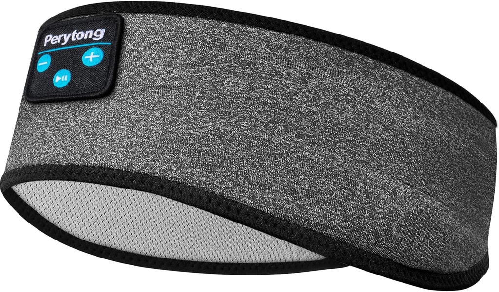 Perytong Bluetoothの睡眠のヘッドホーンのヘッドバンド-柔らかい伸縮性がある快適なヘッドバンド、人のためのギフト、女性、ティーンエイジャー