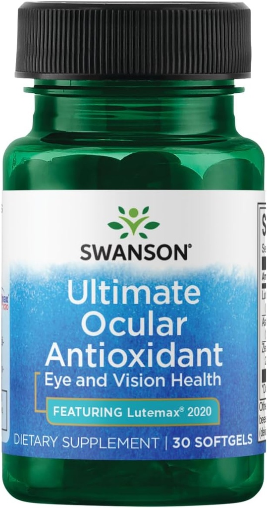 Swanson Ultimate Ocular Antioxidant 30 Sgels