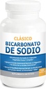 Bicarbonato de Sodio clásico 650 mg USO orgánico Natural Pastillas de bicarbonato de Sodio en polvo Tabletas de bicarbonato de Sodio (cápsulas) Alcalinidad del ácido del estómago 120 cápsulas