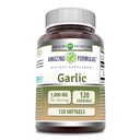 アメイジングフォーミュラガーリックサプリメント | 50 Mg コンセントレート (100:1) | 5000 Mg 等価 | 120 Softgels | 非GMO | グルテンフリー | アメリカ製