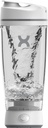 Promixxオリジナルシェーカーボトル - スムーズなタンパク質シェイクス - BPAフリー、20ozカップ(ホワイト)