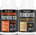 2000mg リンのボディ固まり、エネルギー及び健康な老化、細胞の更新のための 13mg の Spermidine の補足のPhosphatidic 酸
