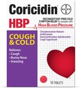 Coricidin HBPのDecongestantの自由な咳および風邪の薬 - 特に高血圧、咳、鼻水、くしゃみおよび風邪の症状のための救助を設計しました(16のカウント)