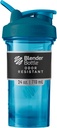 BlenderBottleのシェーカーのびんのプロ シリーズは蛋白質の揺れおよびプレワークアウト、24Ounce、オーシャン・ブルーのために完成します