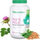 Organika Maのミルクの草の授乳の補足(120の帽子):遠心分離機に使用する従来のbreastfeedingの本質-祝福された本質、フェヌグリーク、Moringa -ミルクの供給の増加のためのLactationサポート