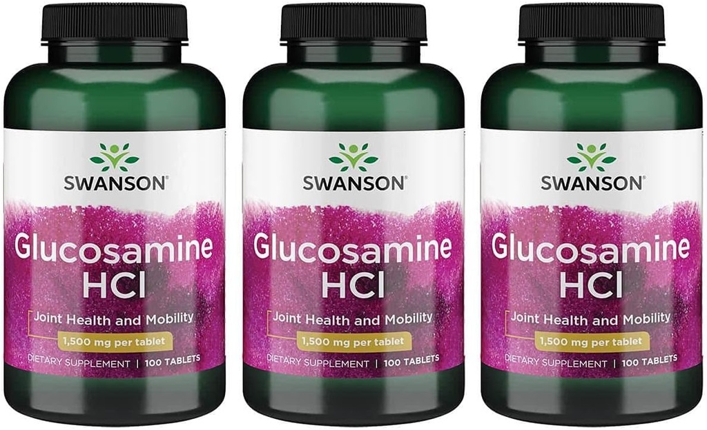 スワンソングルコサミンHCL 1500ミリグラム100タブ(3パック)