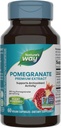Nature's Way Pomegranate、アンチオキシダント活動をサポート*、プレミアムエキス、サービングあたり350mg、非GMOプロジェクト検証済み、ビーガン、60カプセル(5月パッケージ)
