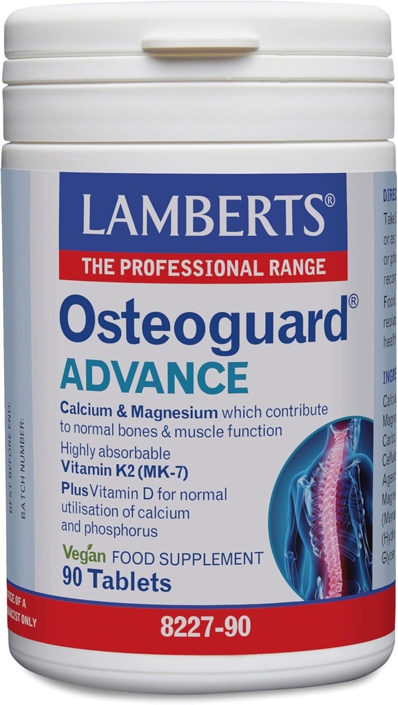 Lamberts Osteoguard Advance ES 160 G, ホワイト, 90 カウント
