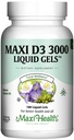Maxi健康ビタミンD3 3000 IU 75 mcgビタミンDサプリメント健康な骨、歯、免疫サポート - VIT D3サプリメントは、非GMOを飲みやすく、男性と女性のためのサプリメント - Kosher 180ゲル