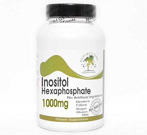 InositolのHexaphosphate 1000mg   200のカプセル - 添加物無し Naturetitionの補足