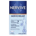 Nervive Nerve の救助、Occasional Nerve の不快な II、Nerve の救助は、7 日で働き始めます、焼ける、アルファ リポ酸、B のビタミン、ターメリック、ジンジャー、Nervive の補足、30 のタブレット