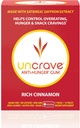 UNCRAVE Gum - 100%ピュアサフランエキスで注入 - コントロールクレーブ - 気分を改善 - ビジョン健康 - リッチシナモン(14ピース)