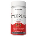 Lycopene トマト エキス 500mg カプセル | 天然リコピン 豊富なハーブ サプリメント | 天然由来 カロテノイド | 100% ピュア、非GMO&グルテンフリーフォーミュラ - 180 カウント