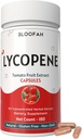 Lycopene トマト エキス 500mg カプセル | 天然リコピン 豊富なハーブ サプリメント | 天然由来 カロテノイド | 100% ピュア、非GMO&グルテンフリーフォーミュラ - 180 カウント