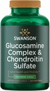 Swanson Glucosamineのコンプレックス及びコンドロイチンの硫酸塩500/400のミリグラム120のゲル