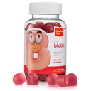 ザーラーの章 1 のビオチンのグミー、毛皮および釘はBiotin、証明されたコザール、60 の味付けされたグミーを造ります
