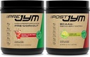 JYM Pre Workout, Post Workout, and BCAA Muscle Building Supplements Bundle with Pre JYM Powder, Post JYM Active Matrix, 30 Servings Each