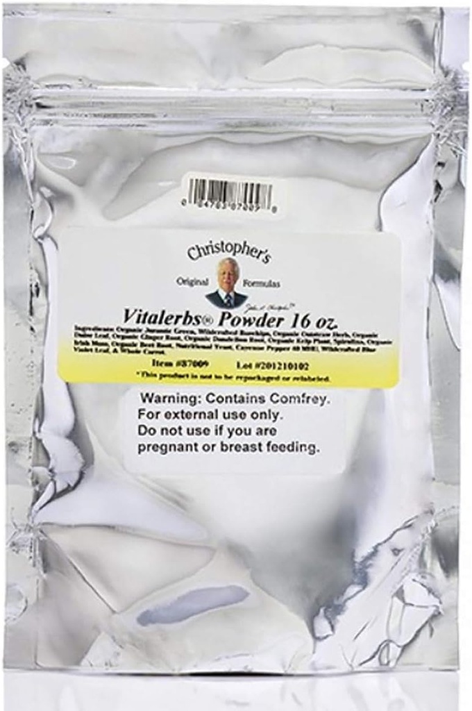 Christopherのオリジナルフォーミュラバイタルブパウダー16オンス。 (1)