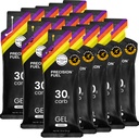 精密燃料30エネルギーゲル - 耐久性アツレ、30g炭水化物、簡単なダイジェスト、ランニング&長距離スポーツに最適(15パック)