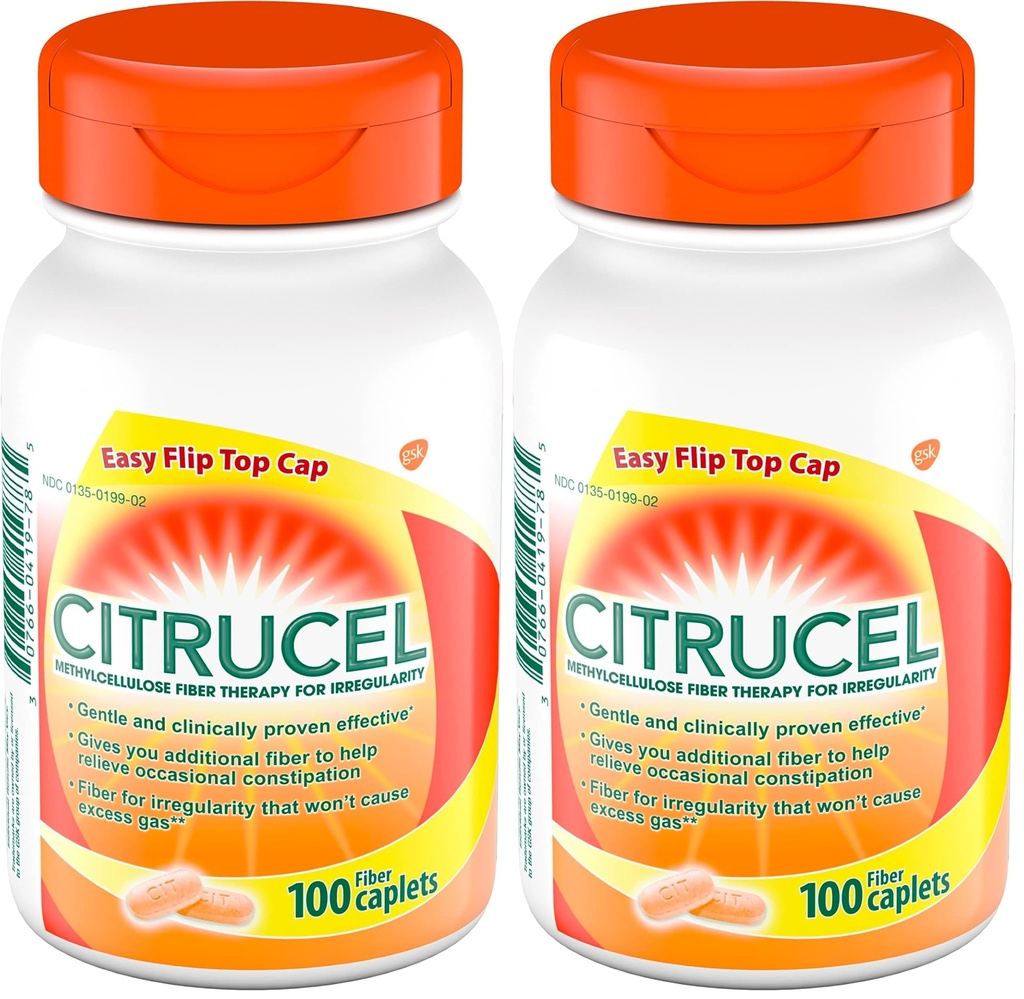 CITRUCELは時事の便秘の救助、100の計算(2のパック)のための繊維療法をおおいます