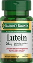 Nature's Bounty Luteinの丸薬、目の健康の補足およびビタミン、サポート ビジョンの健康、20のmg、40 Softgels