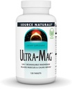 Source Naturals Ultra-Mag、5-in-1 Bioavailableマグネシウム - リラックス筋肉&カルムNerves* - 120ビーガンタブレット