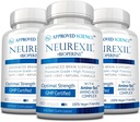 承認された科学Neurexil - DMAEの自然な向知性サポート - 脳機能を強化し、クラリティを研いで下さい、ブーストの記憶- L-チロシン、Ginkgo Biloba、Huperzine A、BioPerine - 3か月の供給