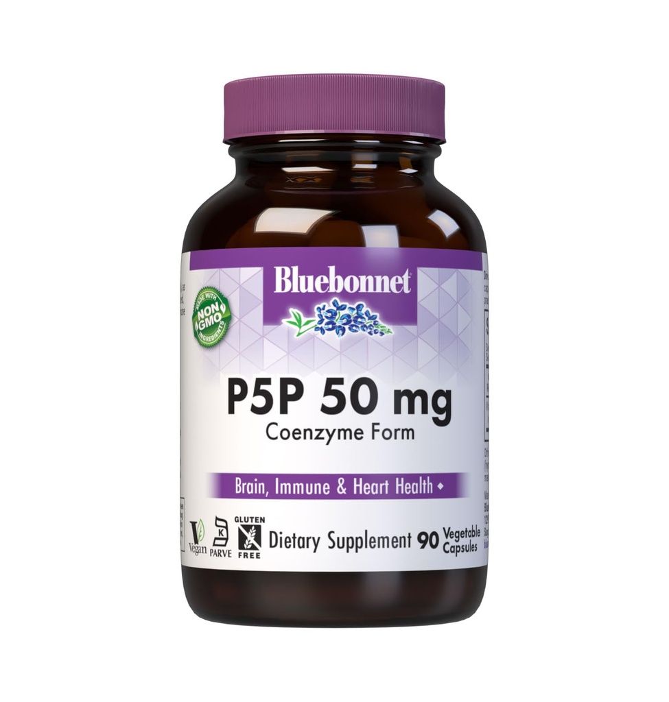 Bluebonnet栄養 - CellularActive P-5-P 50mg - 90ベジタリアンカプセル