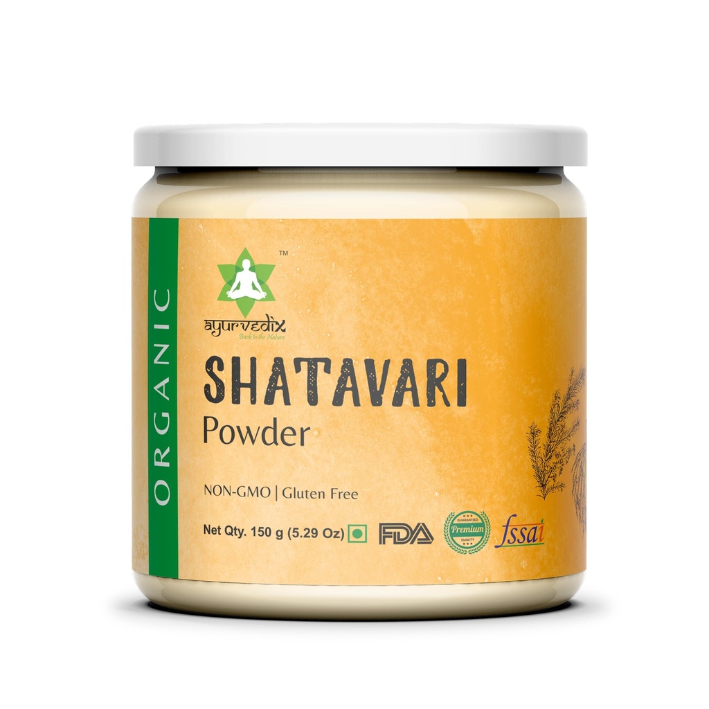 有機性Shatavariの粉-アスパラガスRacemosusの草の補足は月経クランプ救助、ホルモンのバランス、Boostsの免除および炎症性応答- 150gm/oz5.2を支えます