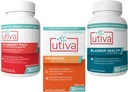 尿路の健康のための15%の束のUtiva Cranberry PACsの補足30のベジのカプセル+グアットおよび尿路面の健康30の遅れの解放のベジのカプセル+ Utivaのぼうこうの健康60のカプセル