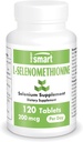 SuperSmart - 1日あたりのL-Selenomethionine 200mcg (Seleniumの補足) - 高吸収 - 精巣の鉱物 非GMO及びグルテンフリー- 120のタブレット
