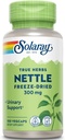 SOLARAY Nettle Leaf 凍結乾燥、ベジキャップ(Btl-Plastic) 300mg | 100ct