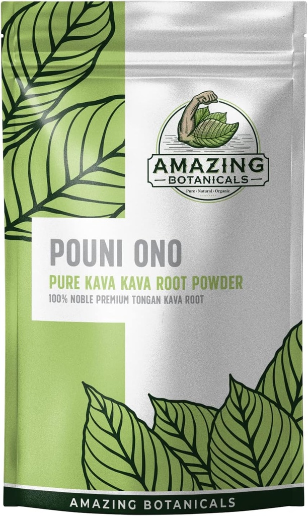トンガン・カバの根 - PouniのONO - 100%の高貴な純粋なトンガの自然なカバの飲み物の粉、16ozのピュアの罰金のトンカバPouniのONOの1ポンド袋