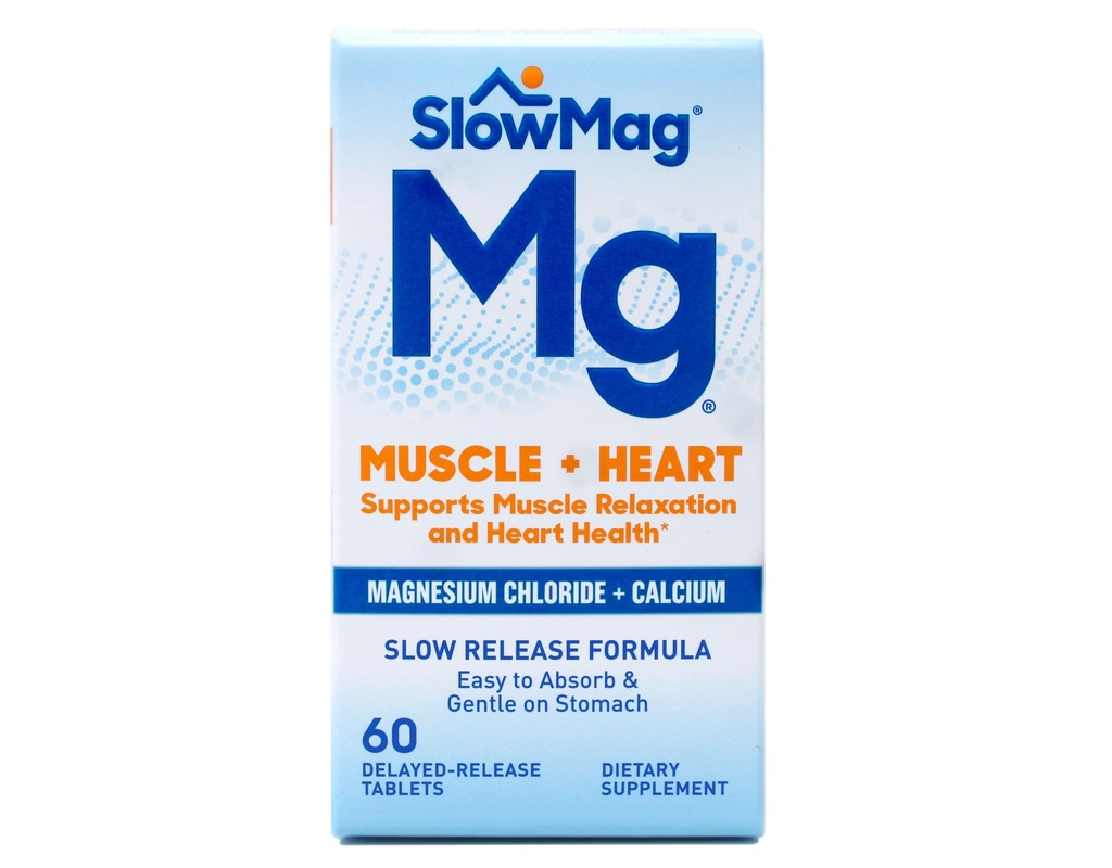 カルシウム、包装が付いているSlow-MagのSlow-Magのマグネシウムの塩化物は60の計算変わるかもしれません(3)