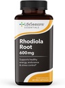 LifeSeasons Essentials Rhodiola Root - 健康なストレスの応答、自然な睡眠周期、脳の健康及び多くを支えて下さい - 自然なカルム サポート - 2カプセルごとの600のmg - 30日の供給